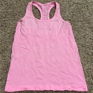 Lululemon Pink Racerback Tank Top
